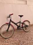 Bicicleta criança btwin rosa
