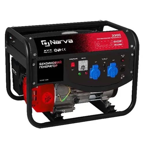 Генератор бензиновий 3.3 кВт Narva NG-3300 (мідна обмотка)