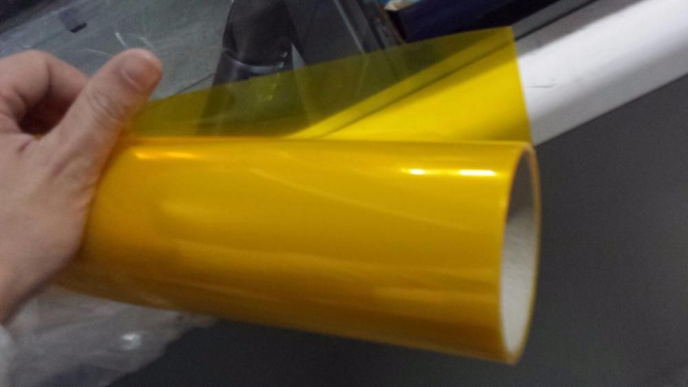 Pelicula Faróis - Amarela JDM / Preta / Laranja / Vermelha - 1X0,6 mt.