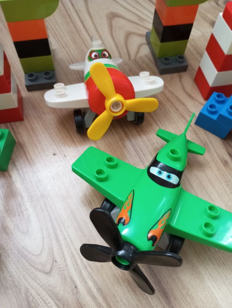 LEGO Duplo samoloty 10510+ Gratis klocki Mega Blocs(55szt)t