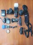 Фотоапарат Nikon d5200 + вспышка Nikon SN 900+ микрофон Rode + ак