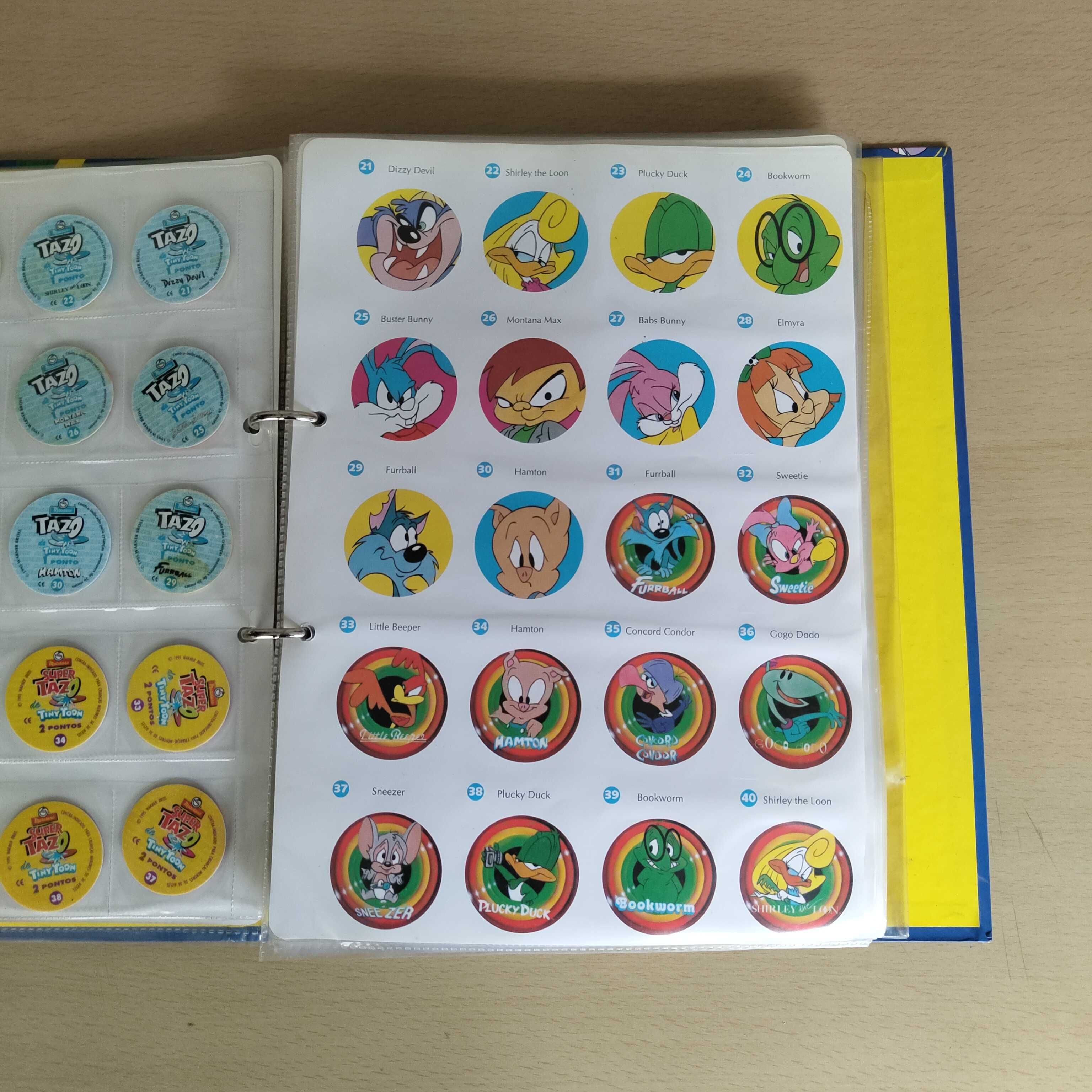 Caderneta Coleção Matutazos Completa Tazos Matutano