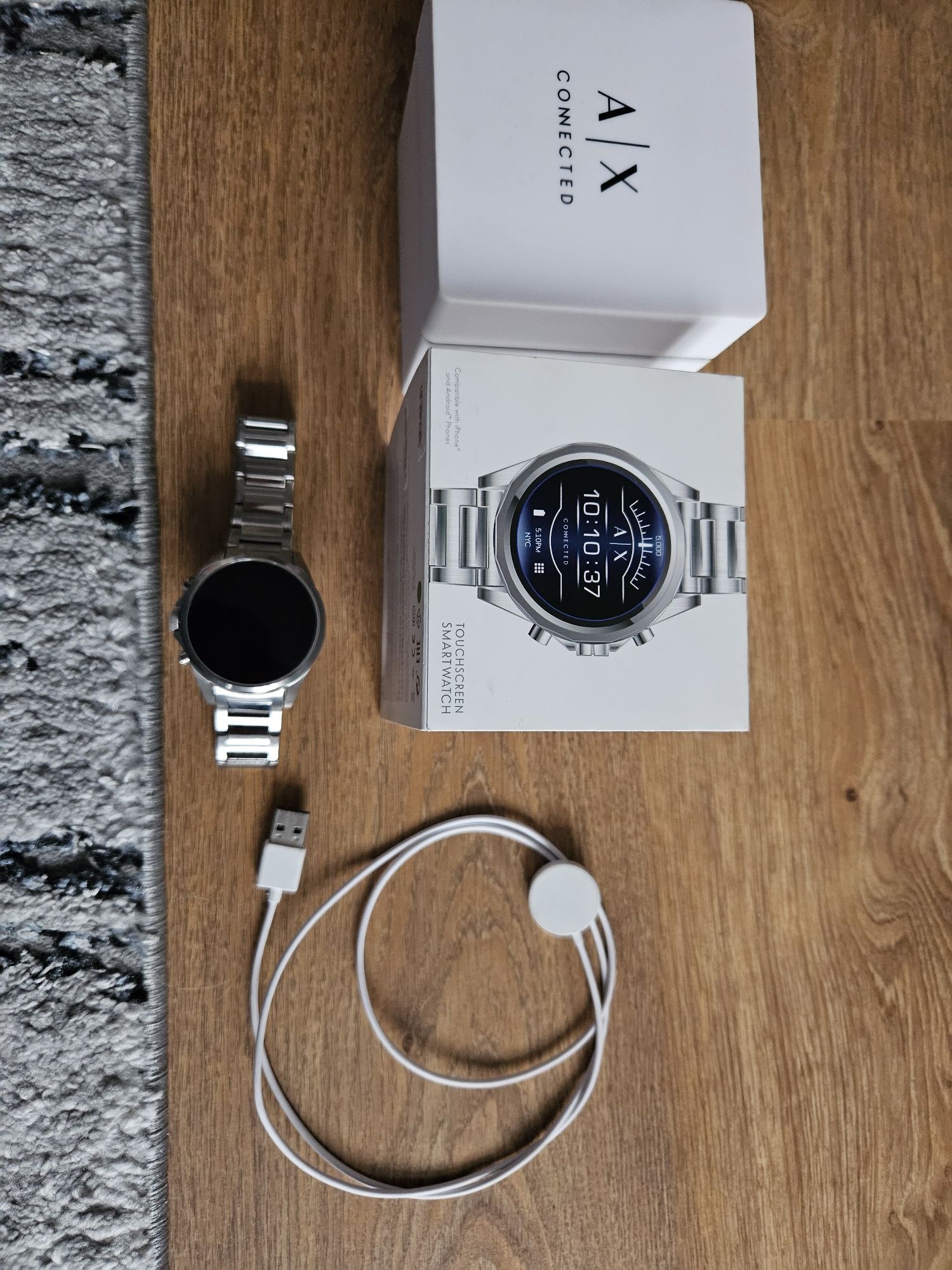 Zegarek smartwatch armani