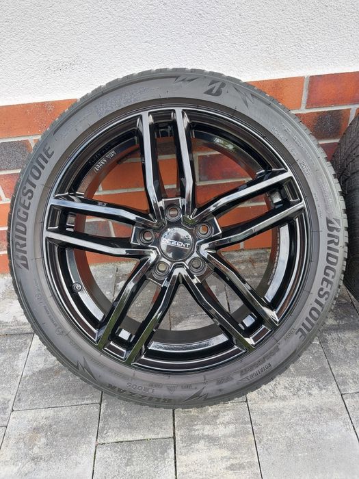 Felgi 17 DEZENT 5x112 7x17 et48 Bridgestone zimowe 205/50 17 DOT2022