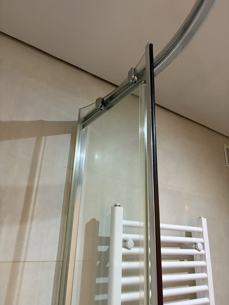 Cabine de duche em vidro 90x90