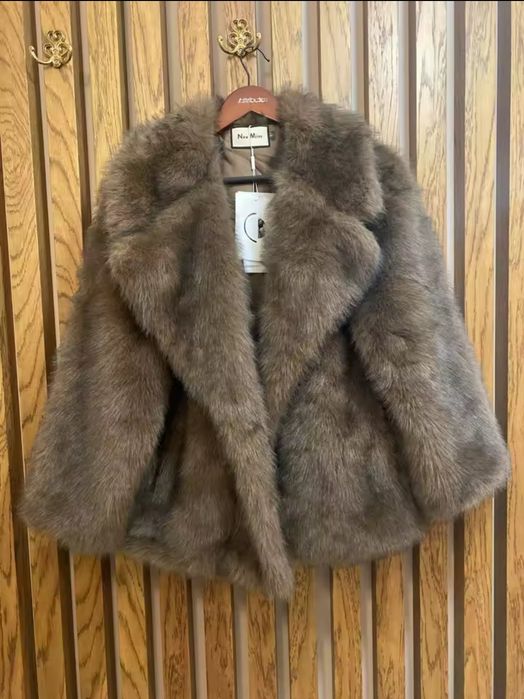 Стильна еко-шуба