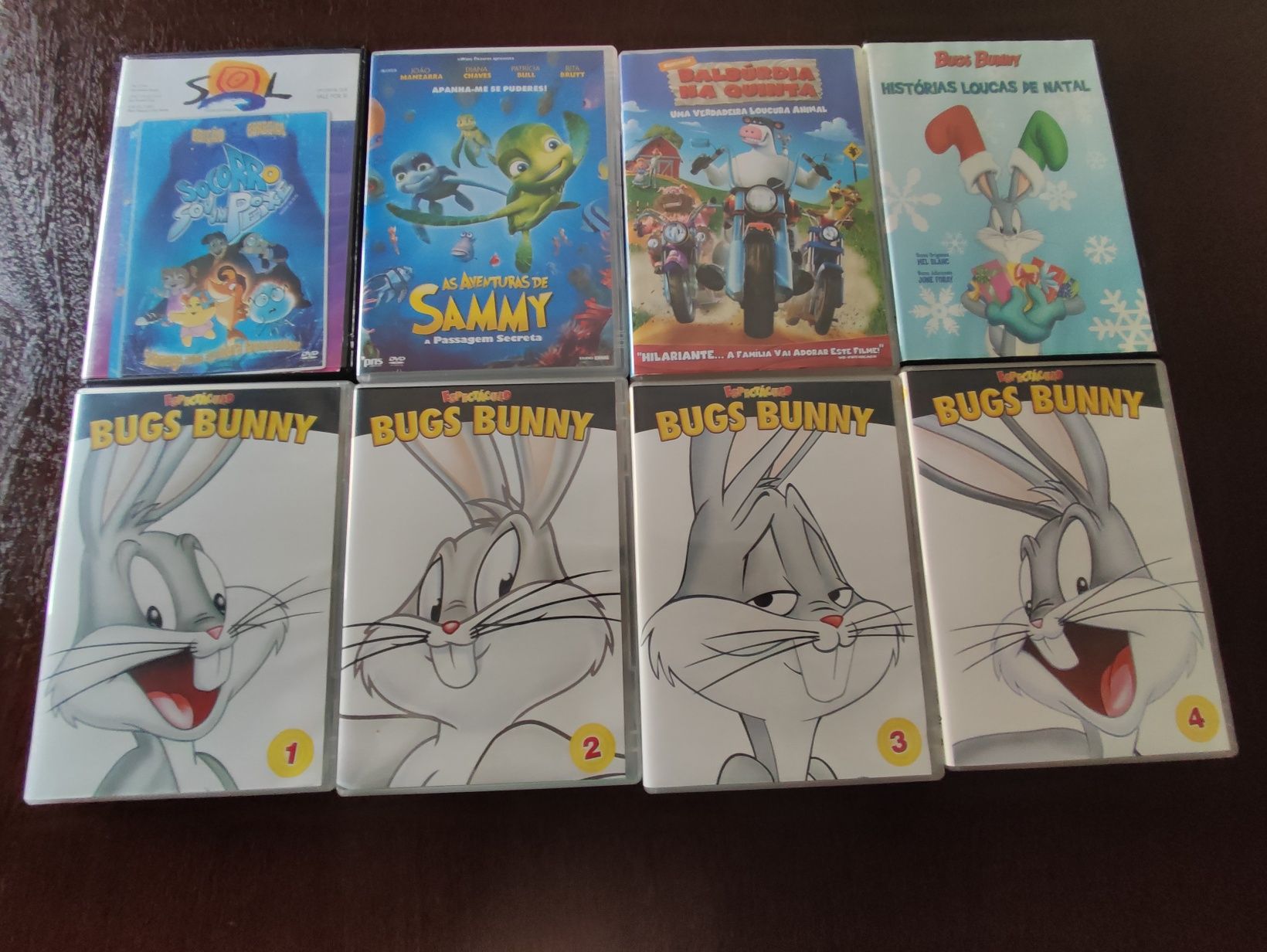 DVDs Filmes Animados Variados