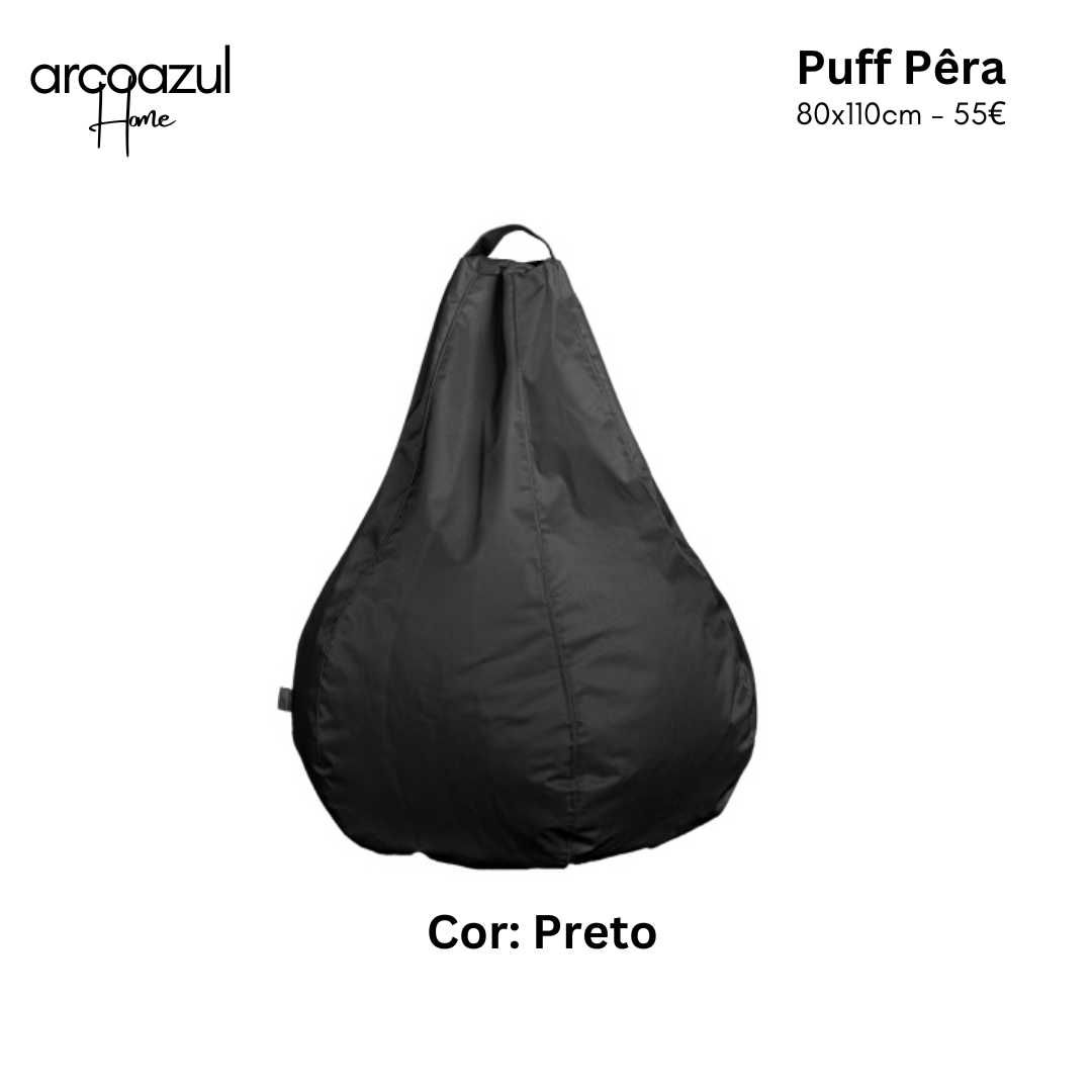 Puff Pêra  Interior e Exterior - 5 Cores By Arcoazul