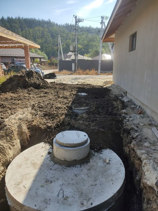 Каналізація,септик під ключ,вигрібна яма