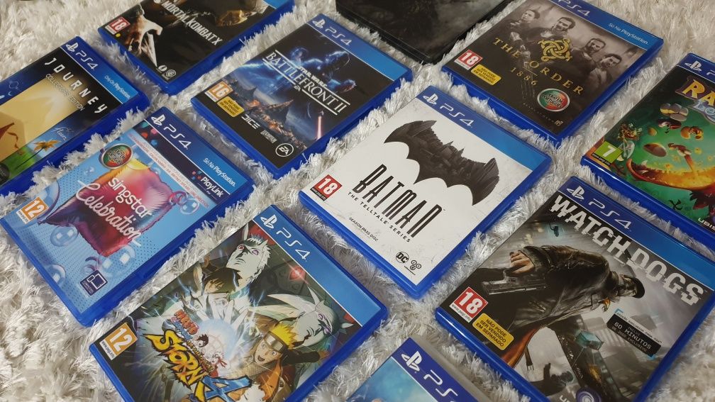 Vendo ou troco vários jogos para a PS4 e Tekken 7 para PC