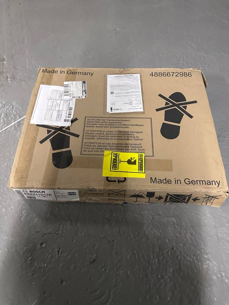 Склокерамічна варильна поверхня Bosch PKE611D17E