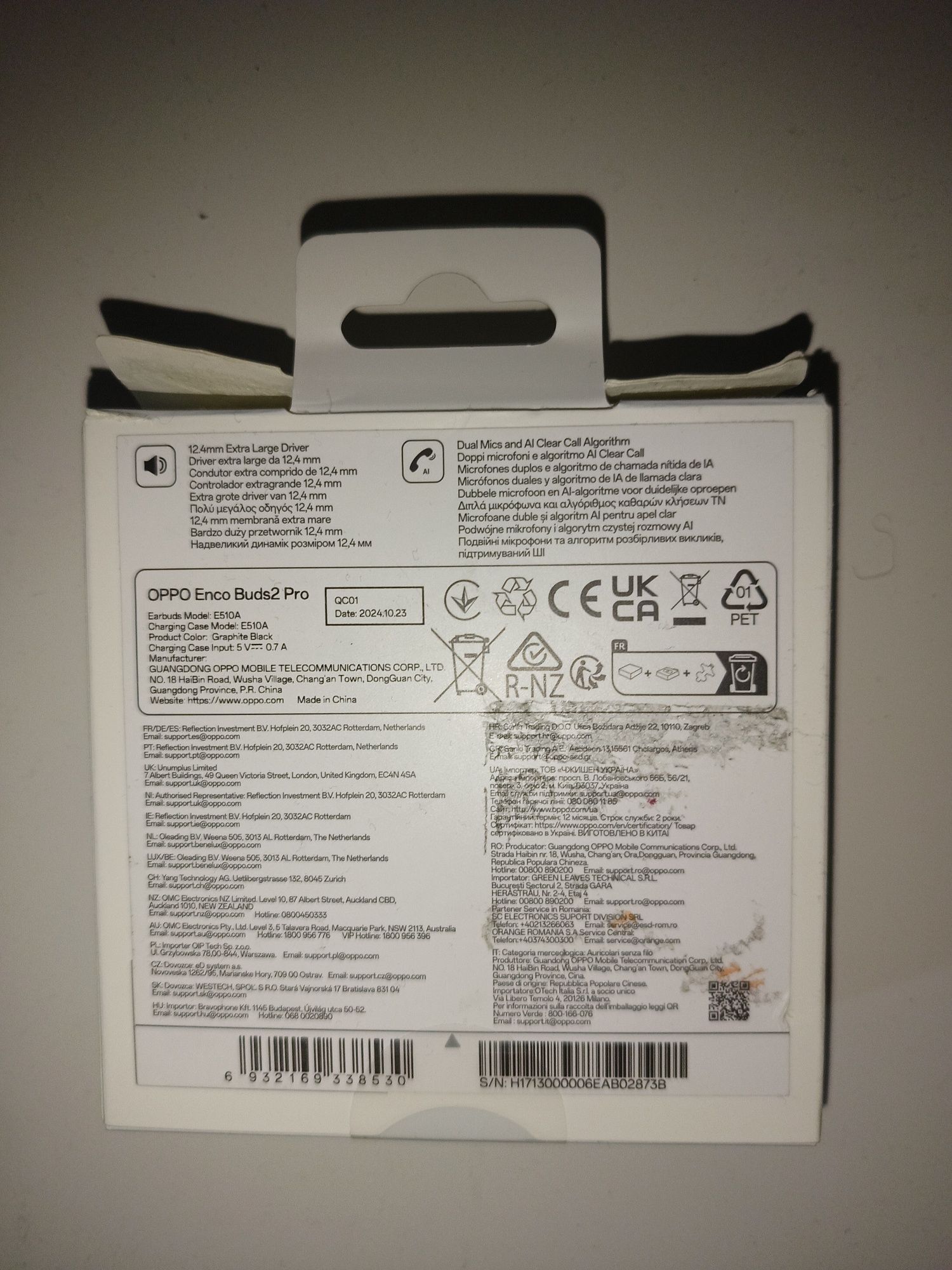Słuchawki oppo 2pro