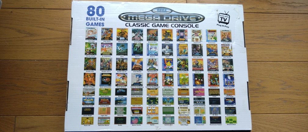 Konsola Sega Mega Drive Classics game console 80 gier nowa