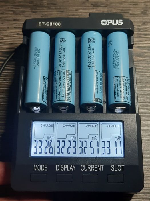 LG MH 1 аккумуляторы 18650