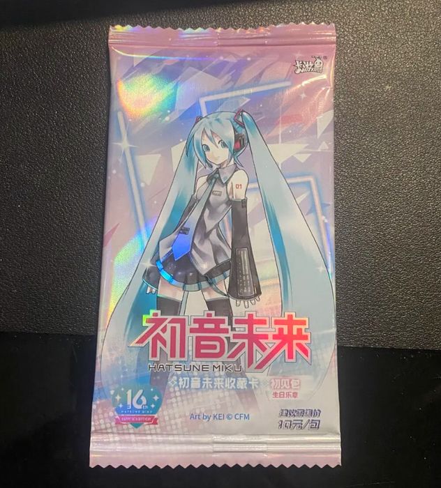 Hatsune Miku - Cartas colecionáveis especial 16° aniversário