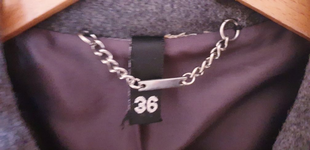 Plaszcz H&M szary