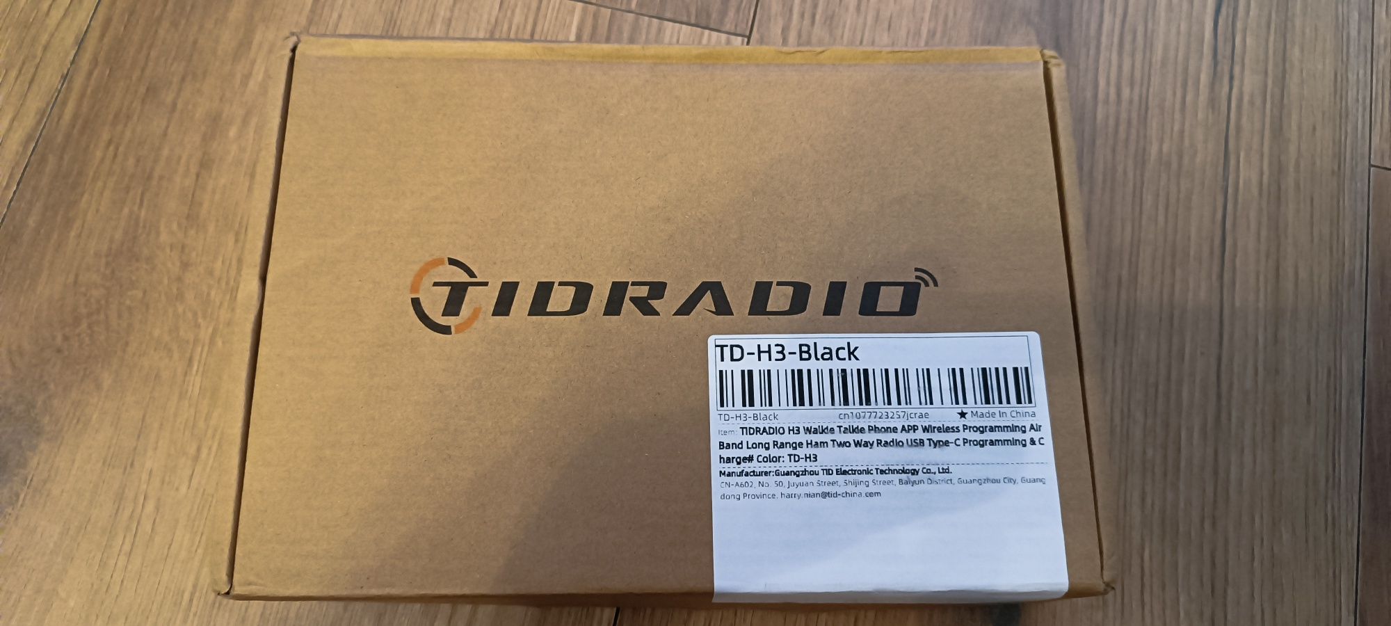 TidRadio TD-H3 firmware nicFW