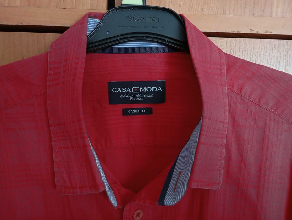 Koszula męska z krótkim rękawem XXL