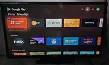 Telewizor Telefunkem 32"led + przystawka Android tv