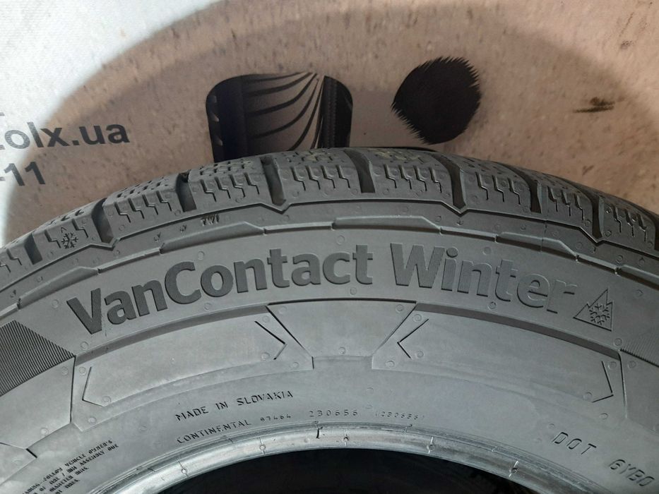 Шини 8,5мм 235/65 R16C CONTINENTAL VanContactWinter б/у зима склад