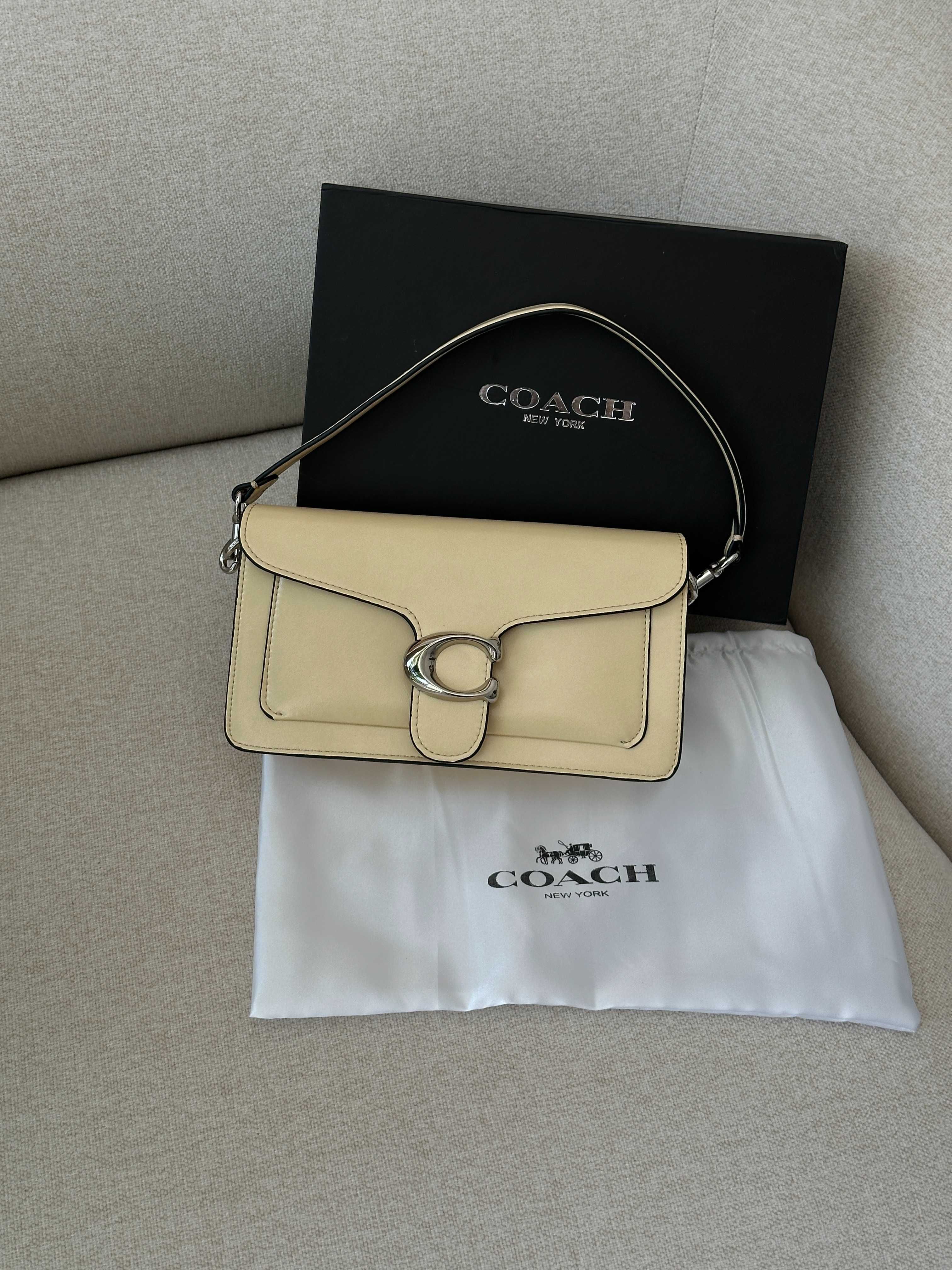 Женская Сумка Coach Pebble Leather