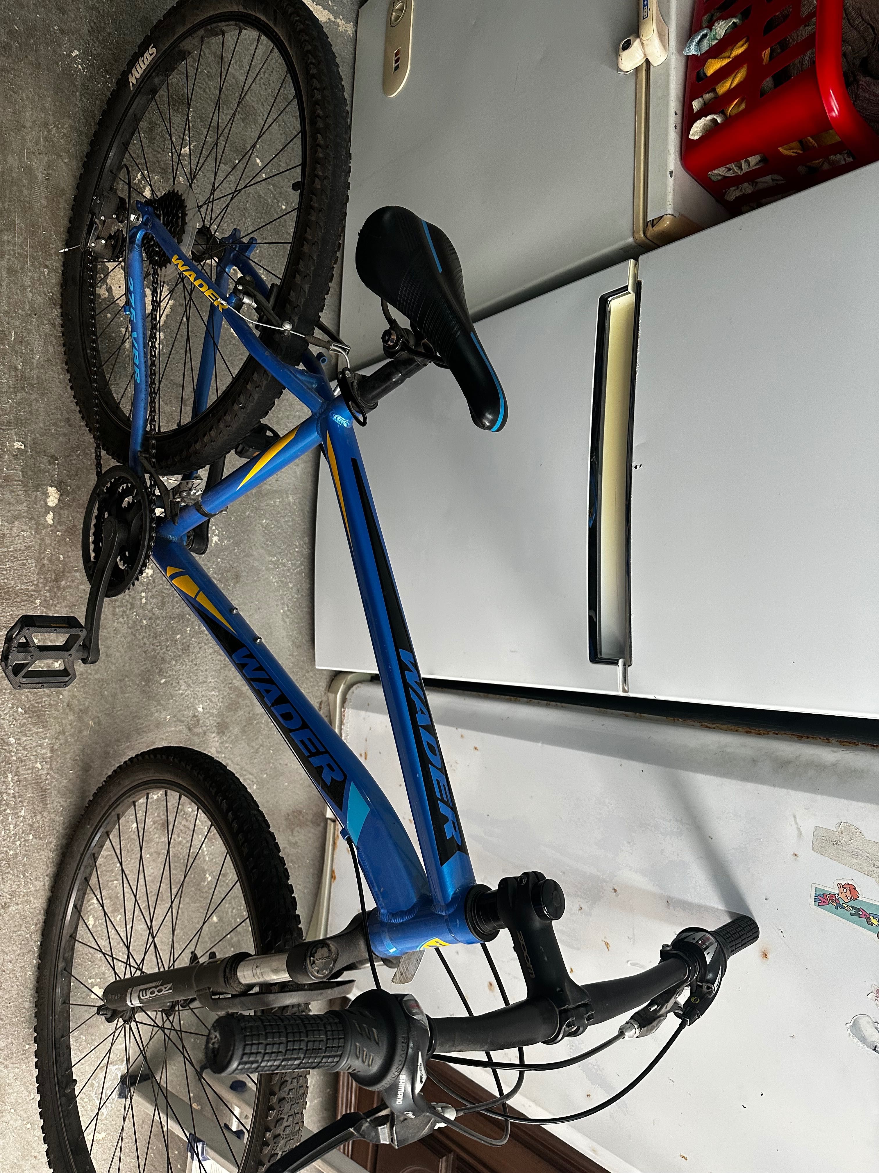 Bicicleta azul 5 estrelas