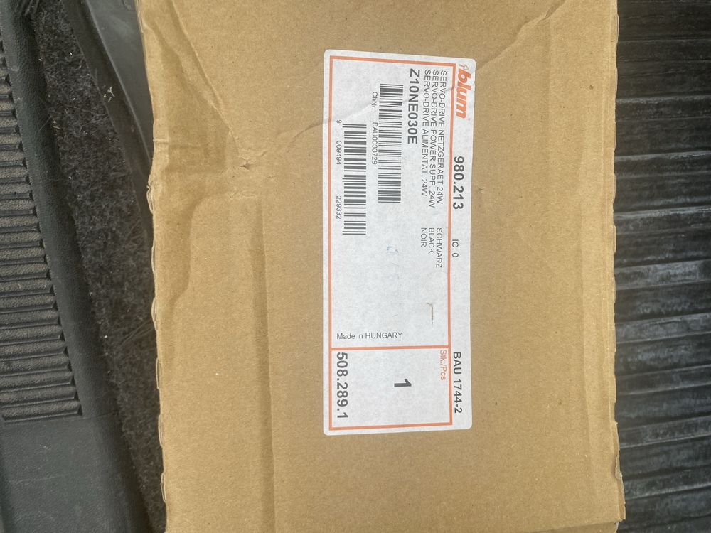 System Servo drive Blum