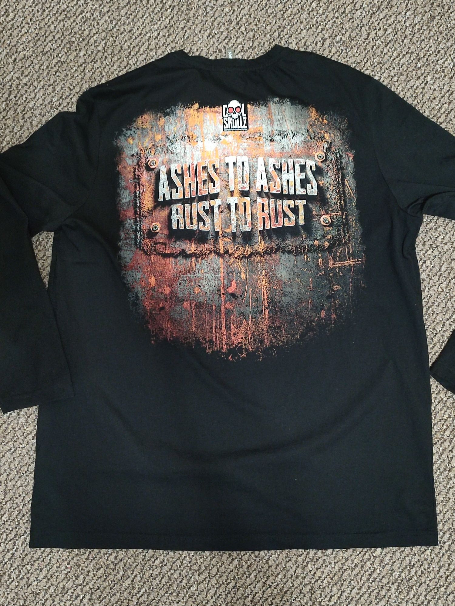 Nowy Longsleeve męski rozmiar XXL czaszka