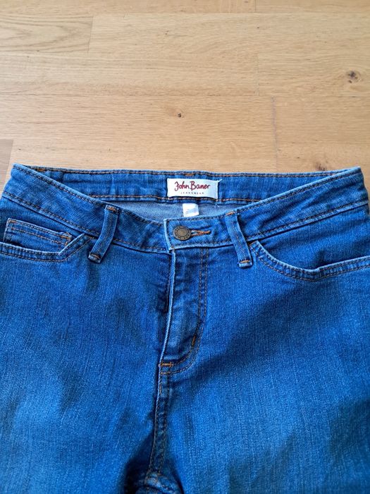 Dżinsy damskie elastyczne r. 34  John Baner długie nogawki