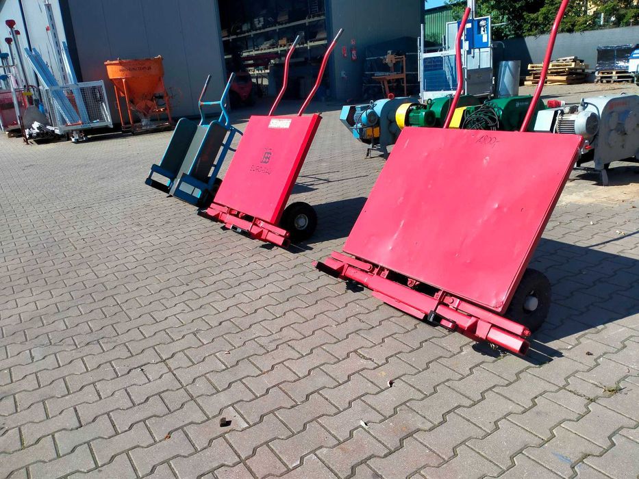 Wózek transporter brukarski kostki brukowej