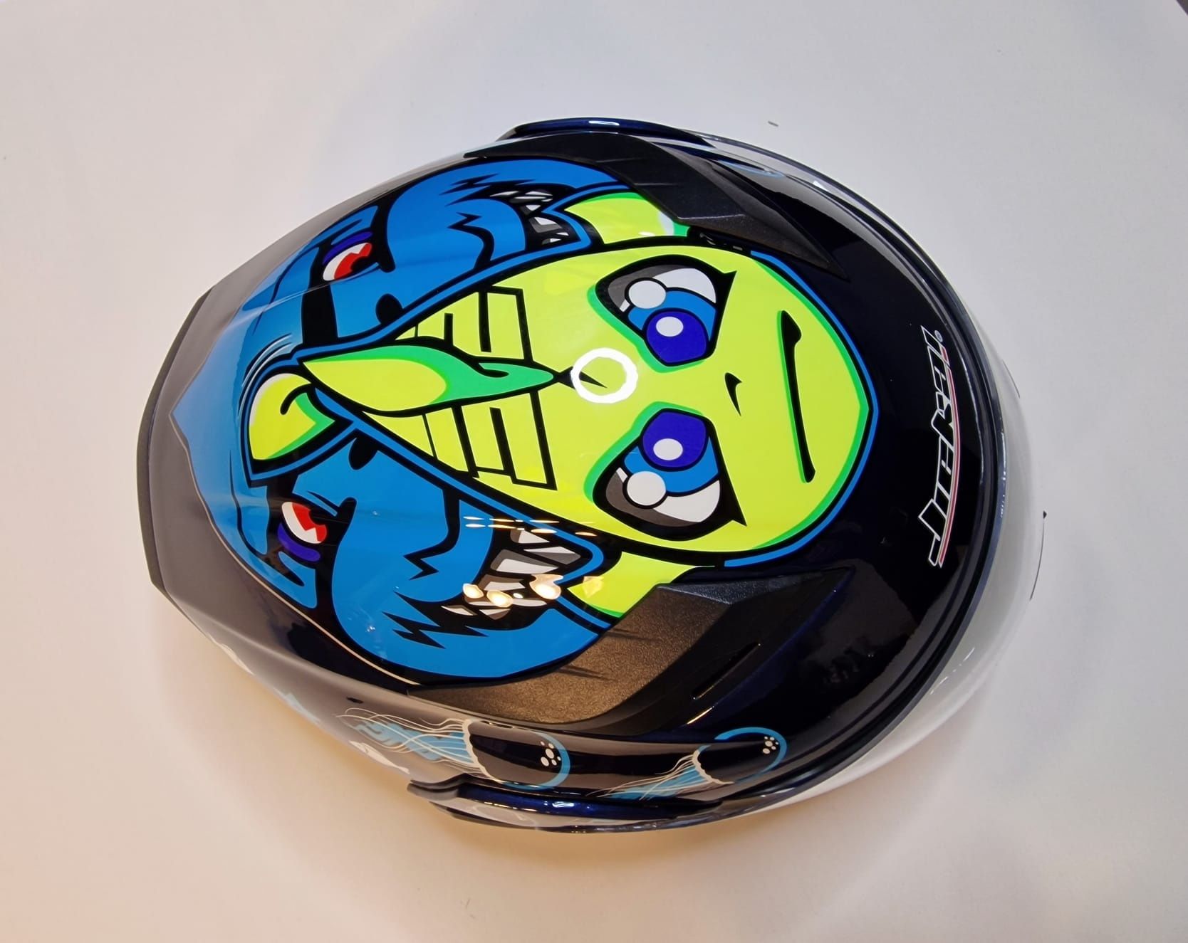 (NOVO) Capacete Modular Mota Integral Desenhos V/Cores