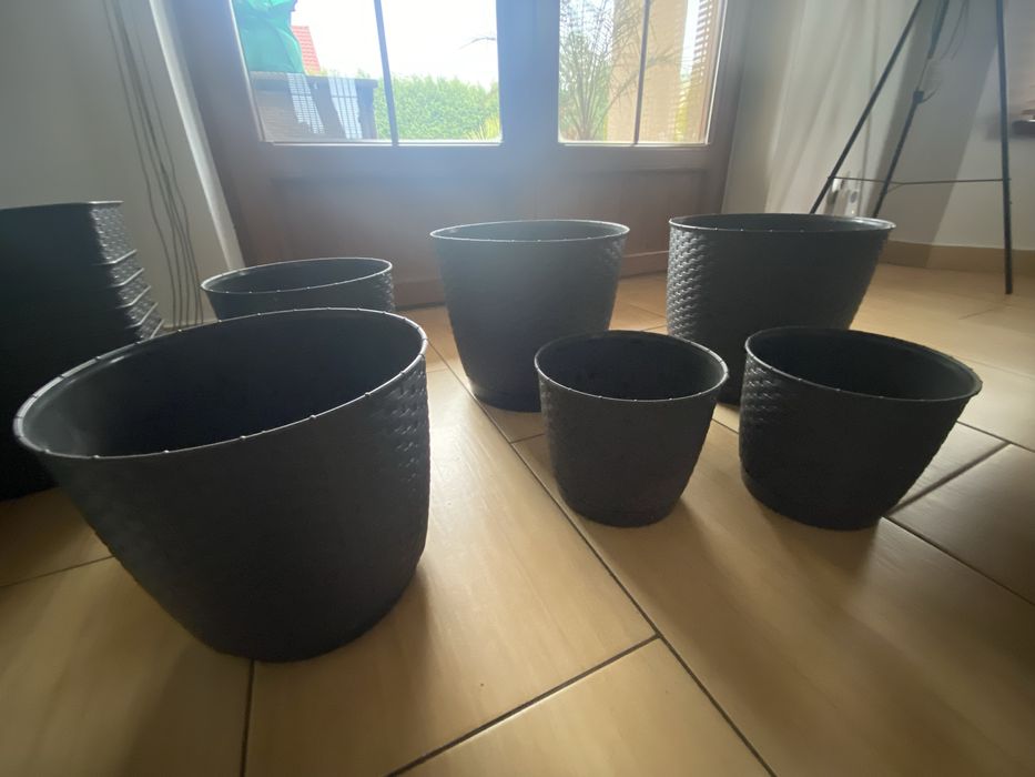 Domiczki ratanowe 6 szt