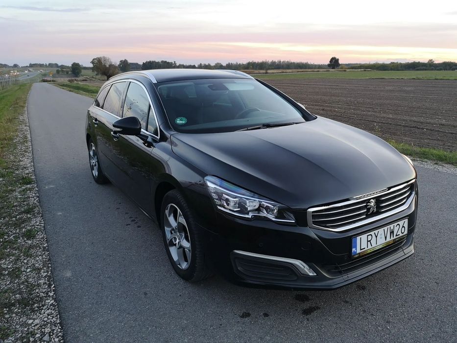 Peugeot 508 bezwypadkowy FULL-LED Automat, tempomat, HEAD-UP, nawigacja, panorama
