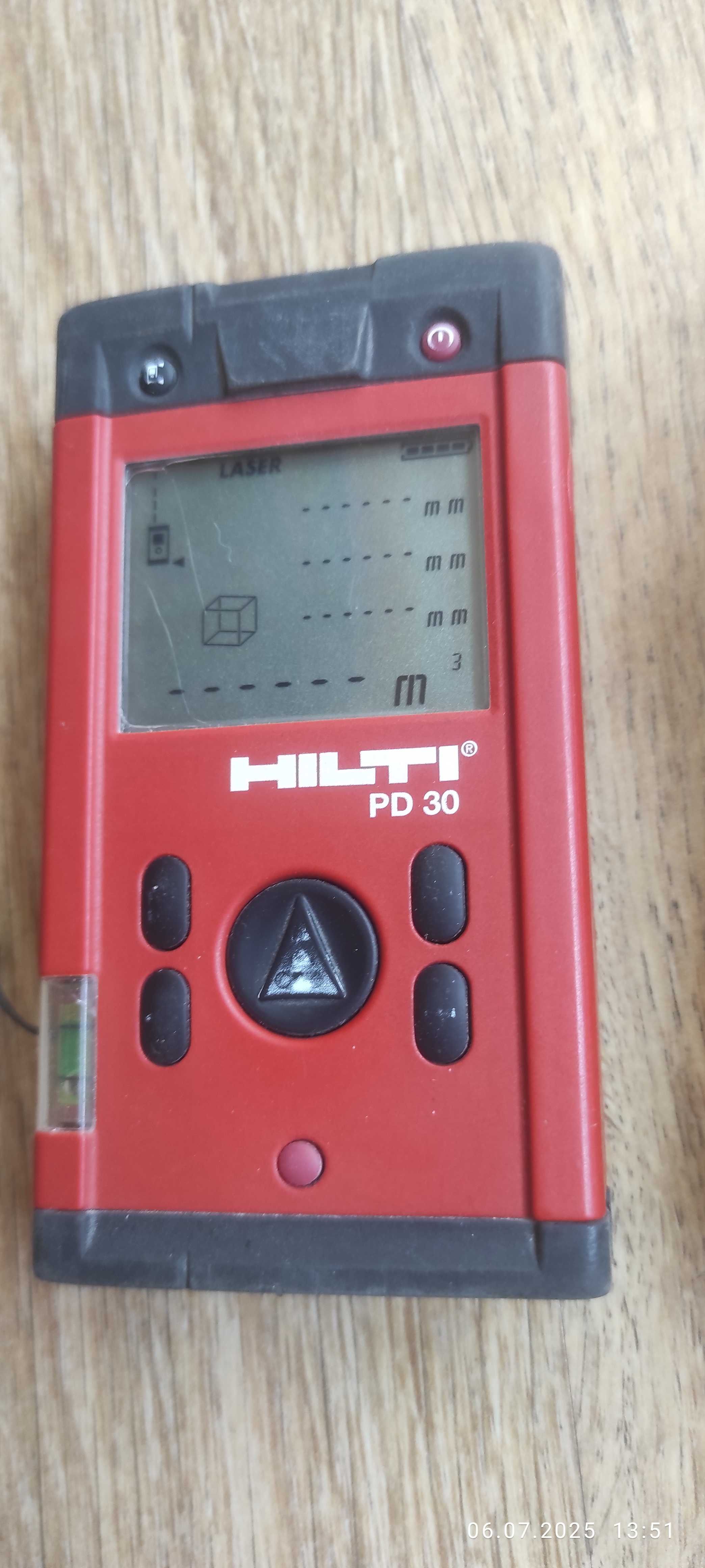 Лазерна рулетка далекомір Hilti PD 30