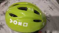 Kask rowerowy Decathlon 47-53 b'twin kid edition KH 300 green S rolki