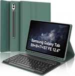 Etui z klawiatura obudowa do Samsung Galaxy TabS9FE+plusS9+,12.4AZERTY