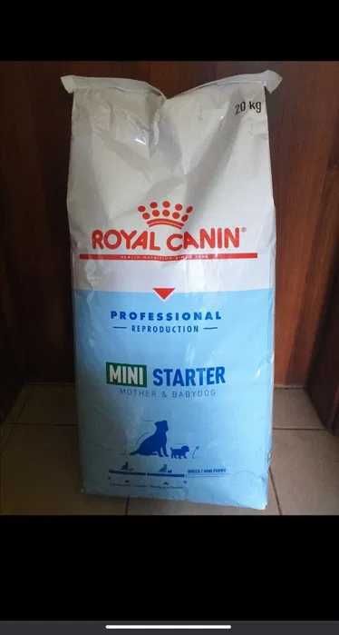 ROYAL CANIN Mini Starter Professional Worek Oryginalnej karmy 20 kg