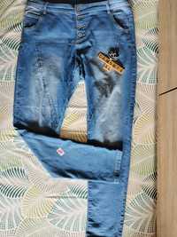 Spodnie jeans damskie XL .