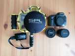 Vendo Caixa estanque SPL + Canon 7D + 2 lentes