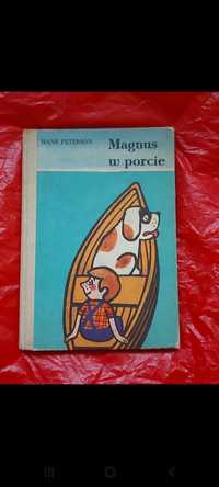 Książka dziecięca MAGNUS W PORCIE 1975 rok OPOWIADANIE