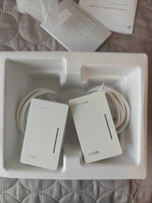 TP-Link AV600 3-Port Gigabit Powerline Adapter Starter Kit