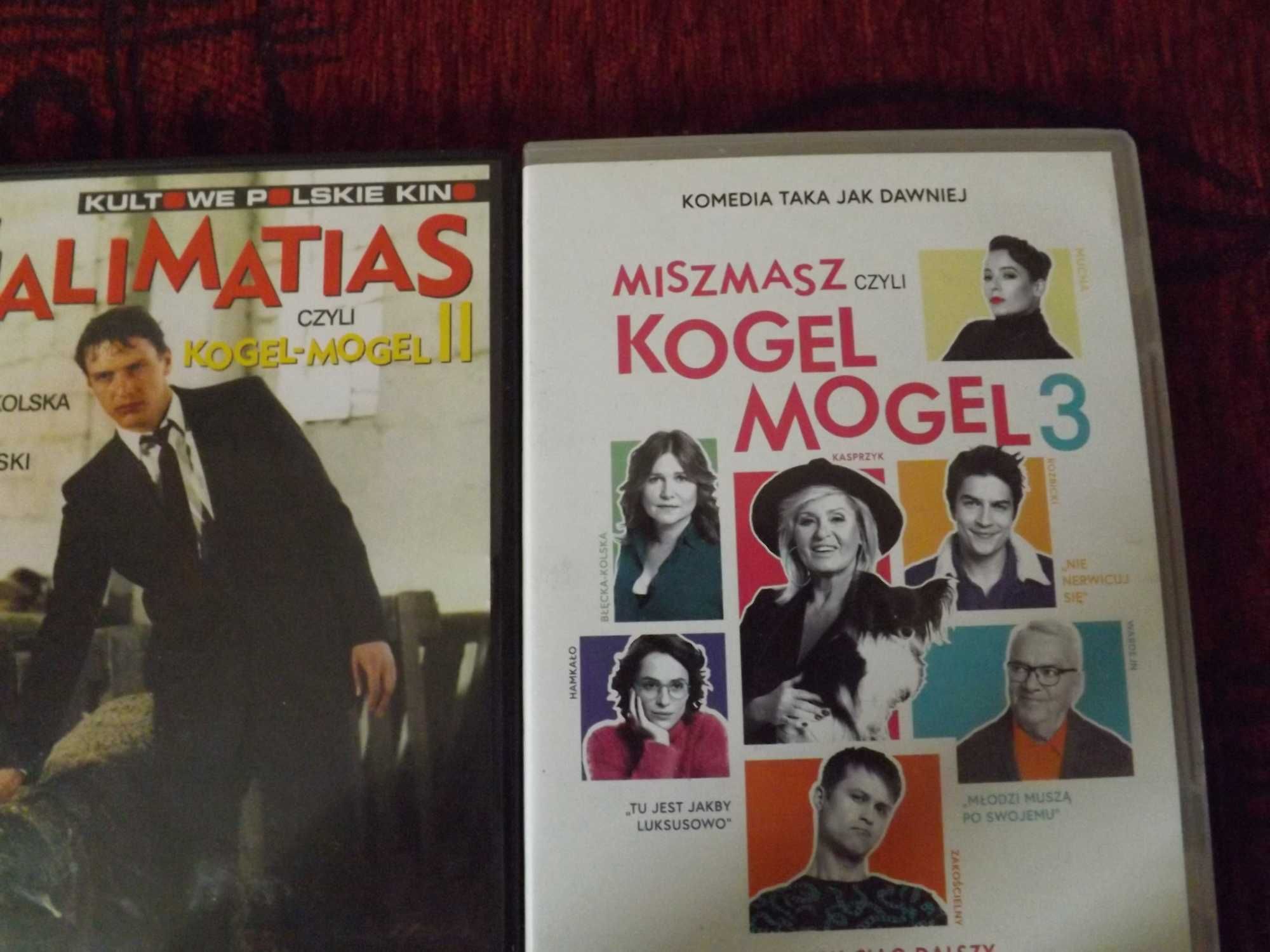Kogel Mogel 1,2,3 trylogia dvd polska komedia