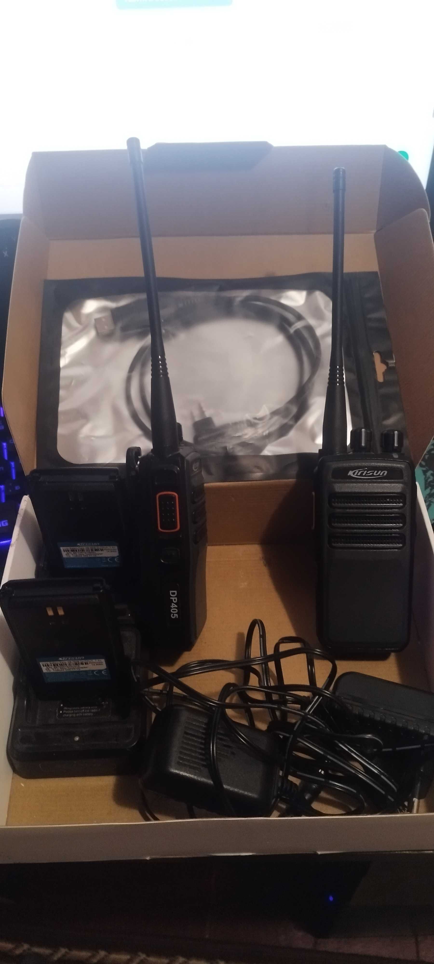 Радіостанція рація портативна Kirisun DP405 DMR VHF/UHF 5 Вт