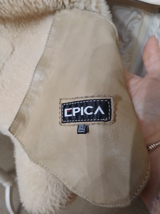 Дубленка натуральная овчина,очень теплая !