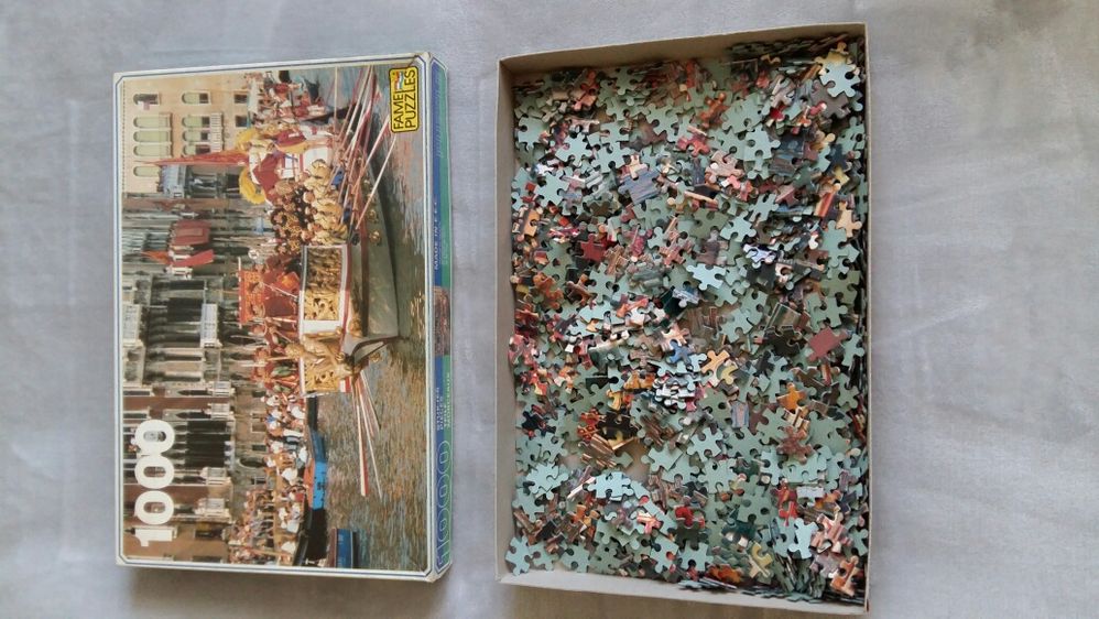 Puzzle - Wenecja 1000 kawałków FAME PUZZLES