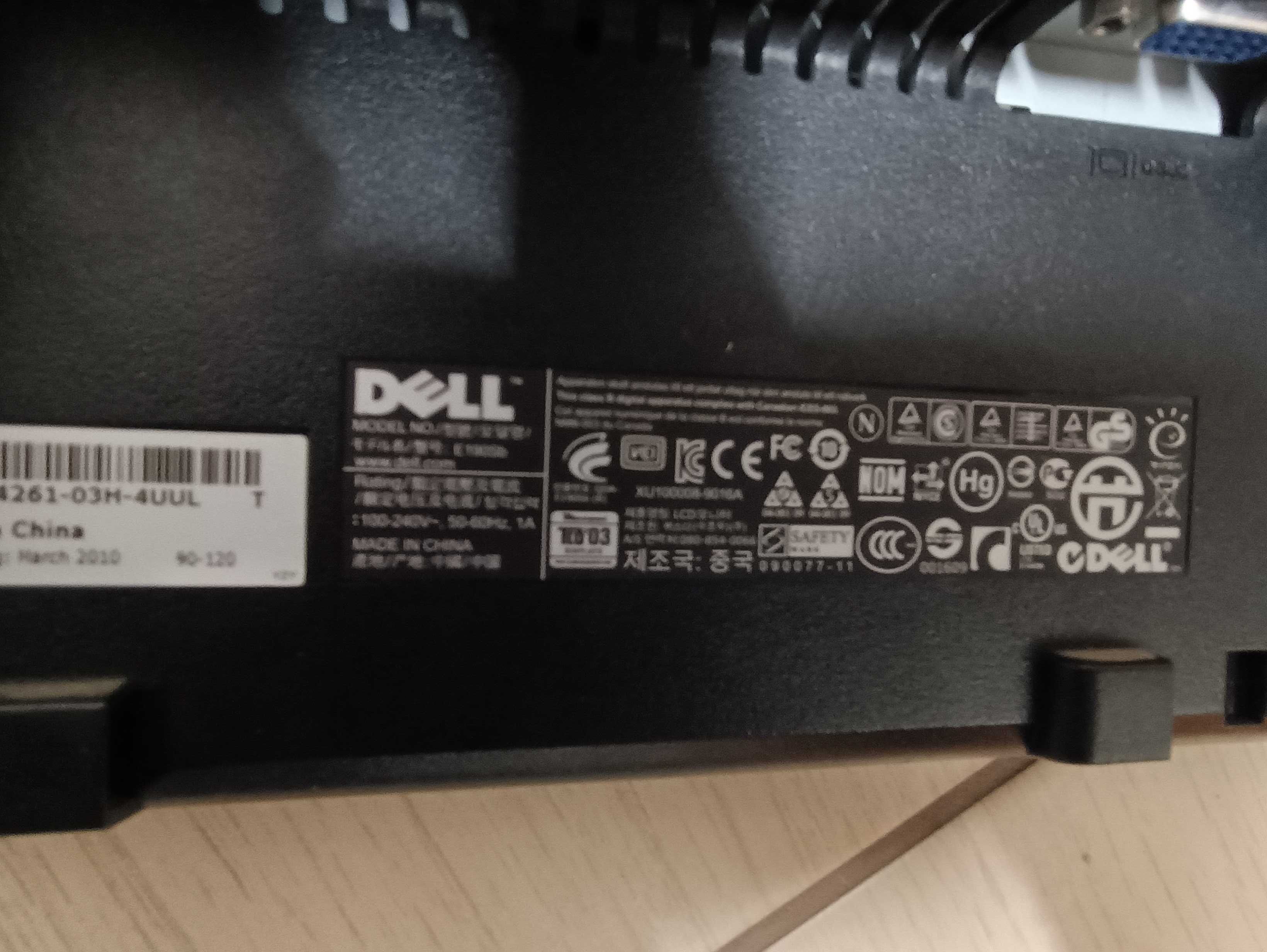Monitor Dell 19"