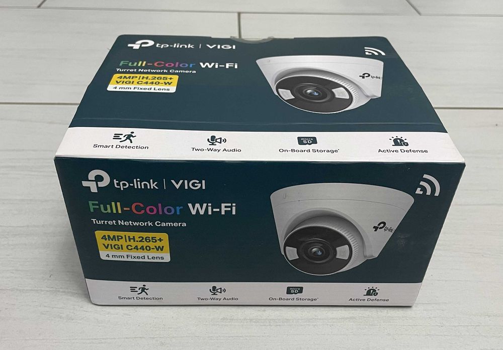 TP-Link VIGI C440-W – nowa kamera Wi-Fi/LAN, 4MP