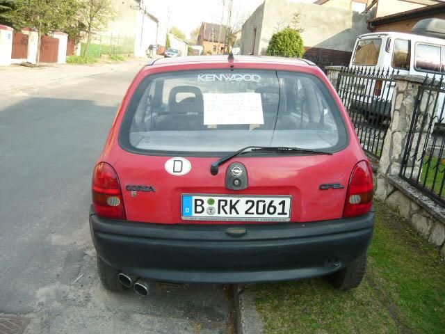 Części Opel Corsa B