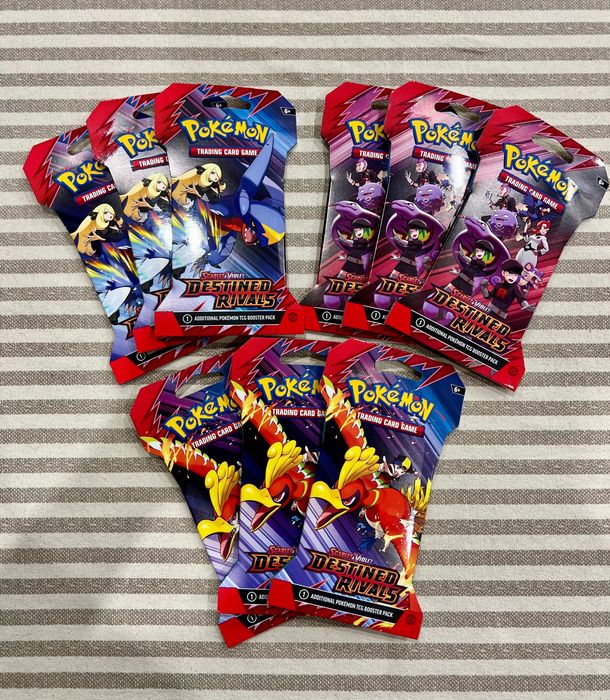 Pokémon Destined Rivals Sleeved Boosters