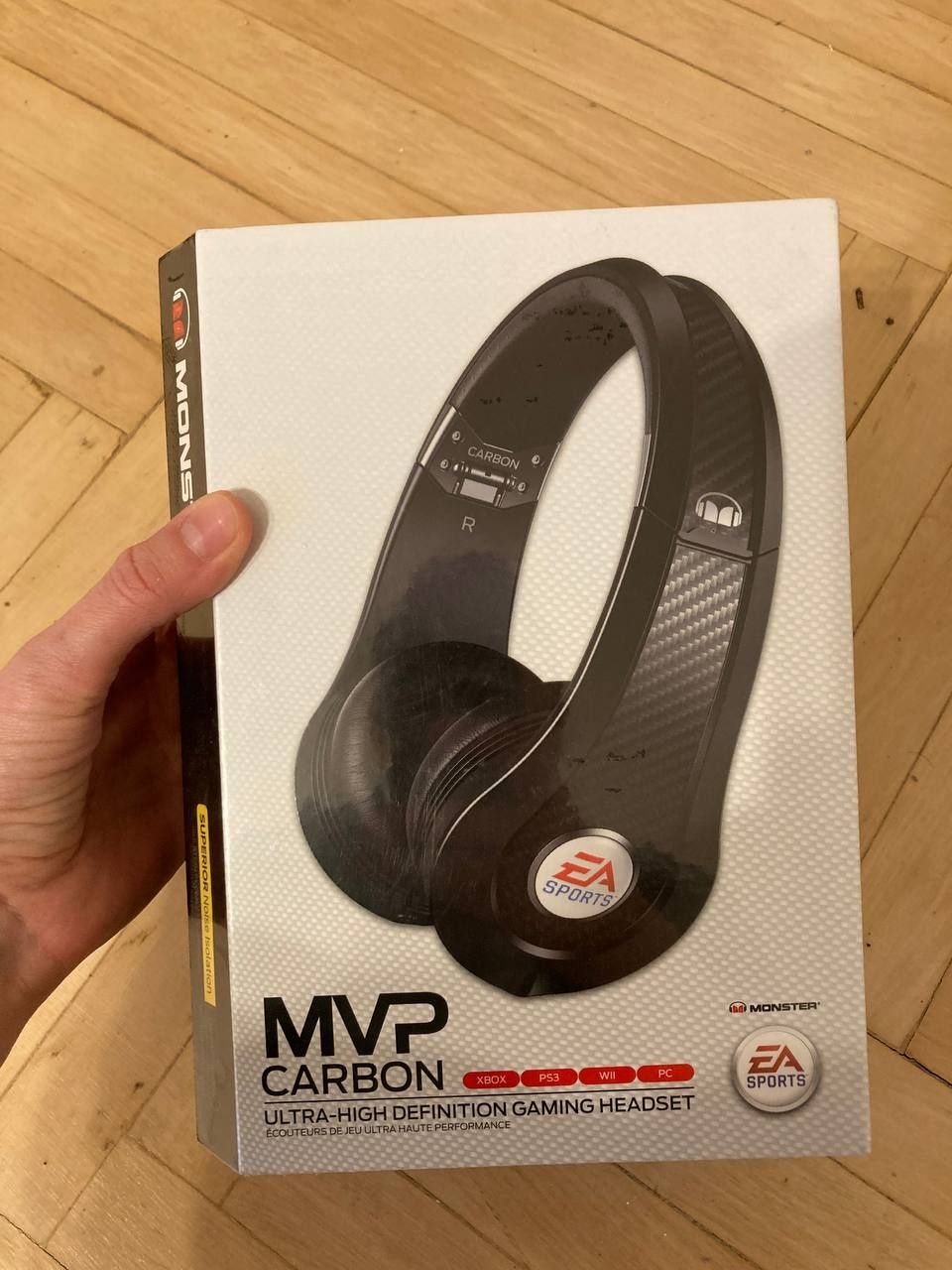 Наушники Monster Game MVP Carbon On-Ear Headphones by EA Sports Black
